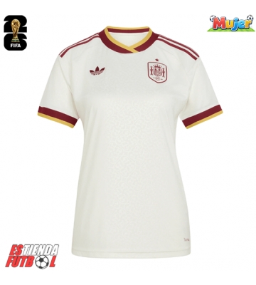España Segunda Equipación Mujer Mundial 2026 Manga Corta